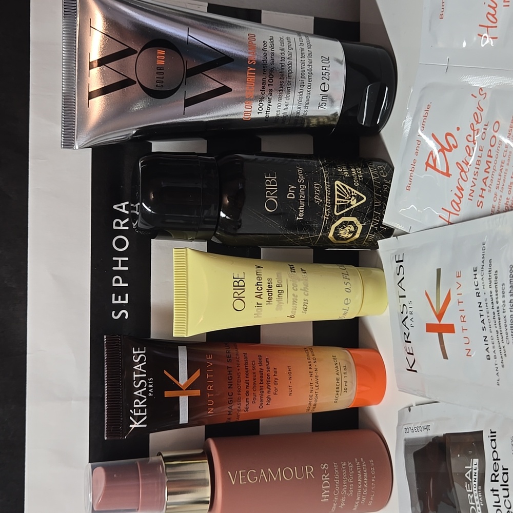 Sephora Luxury Full-size + Travel Hair Lot: Kérastase, Vegamour, Oribe, & more